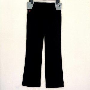 Victoria Secret PINK NFL Patriots Yoga Pants Flare Leg Size Large Zipper Pocket